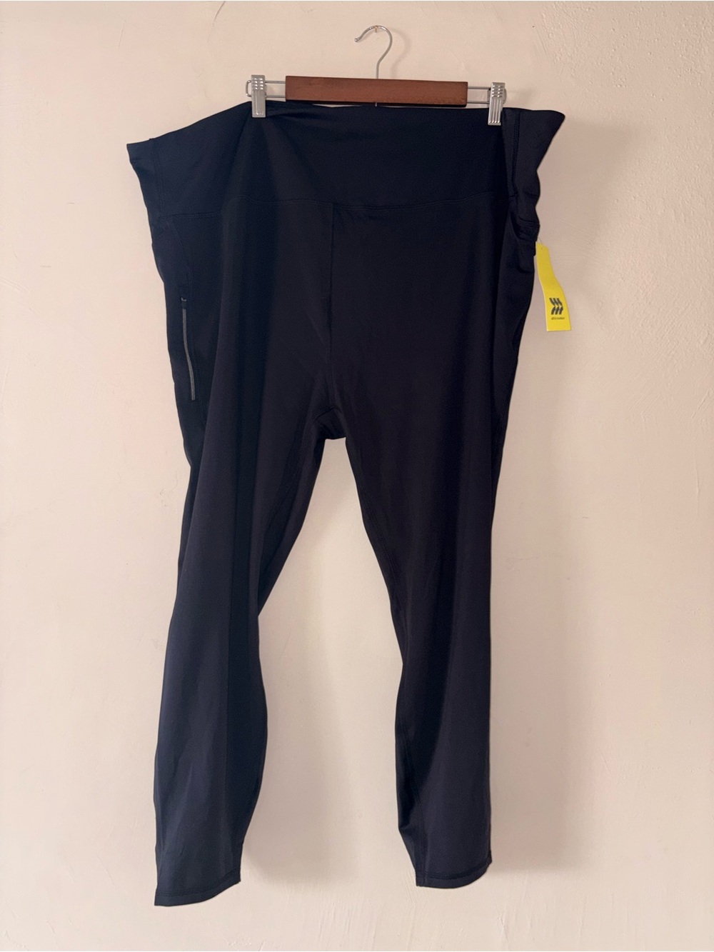 NWT All in Motion black fleece lined leggings 4XL